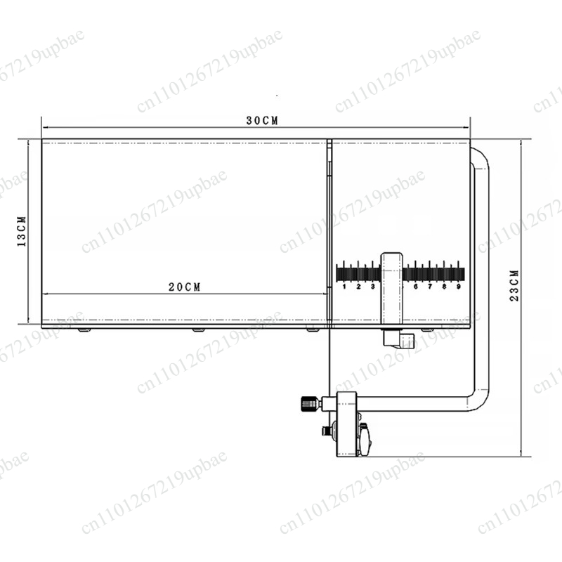 Soap Cutter Wire - Single-Arm Soap Cutter, Horizontal Steel Wire