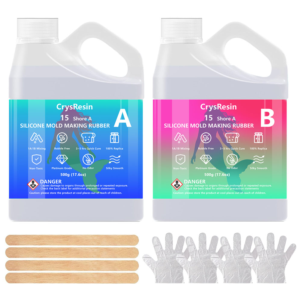 Soap Making Kit For Beginners - KG Silicone Making Kit, 1:1 Mix