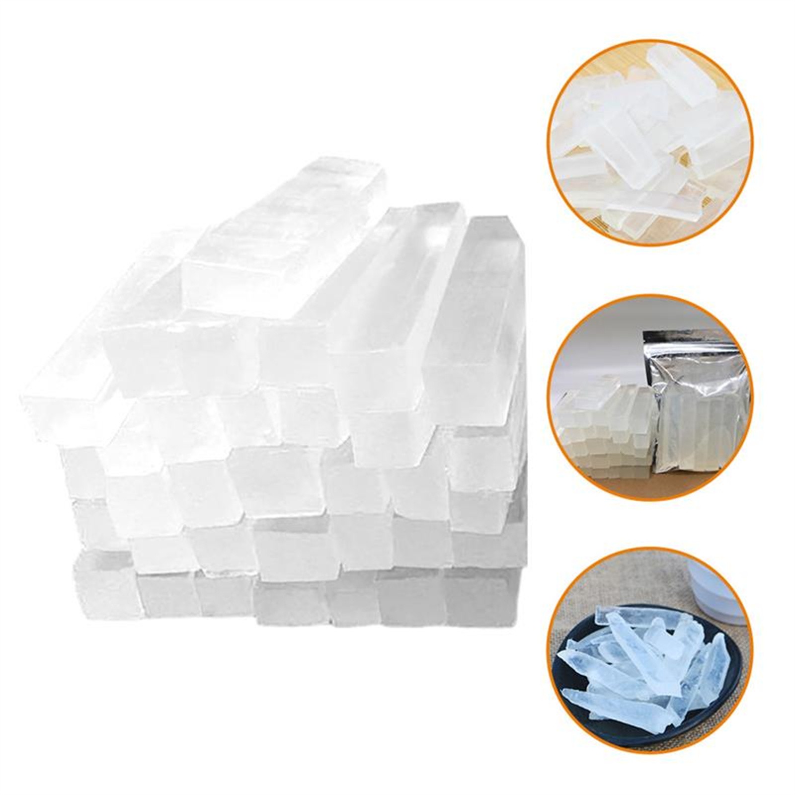 Soap Making Accessories - 250G Bag Clear Glycerin Hand Soaps