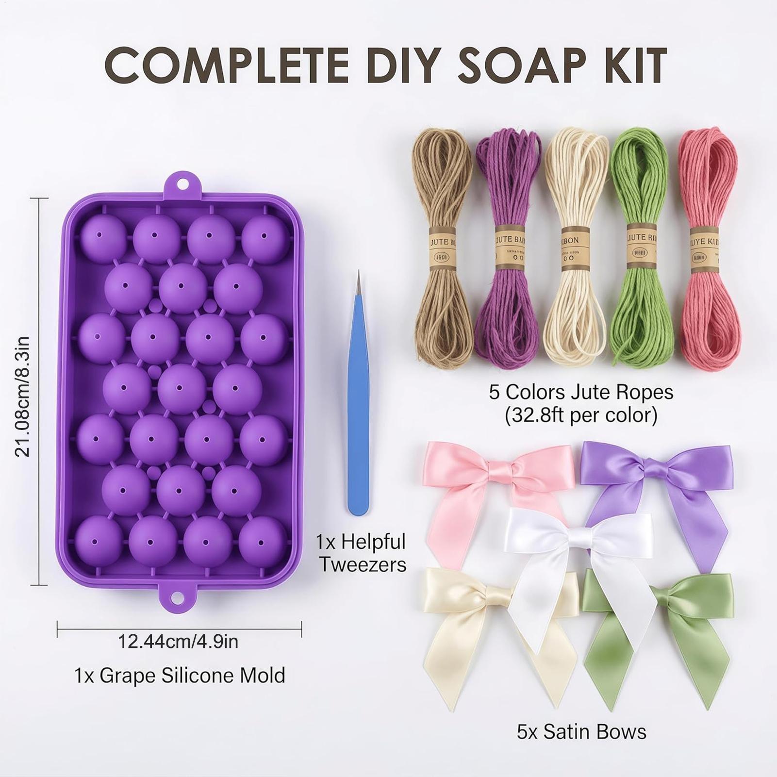 DIY Soap Making Kit Grape Soap - Soap Making Kit For Beginners ulasan dan harga