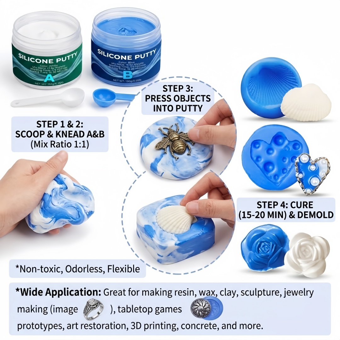 Silicone Putty Mold Making Sup - Soap Making Accessories ulasan dan harga