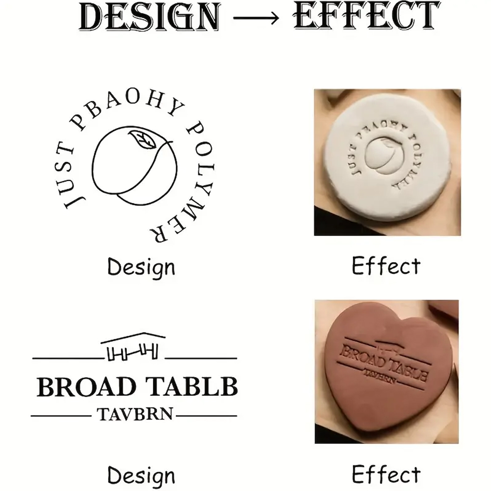 Custom Pottery Stamp for Clay  - Soap Stamp Custom ulasan dan harga