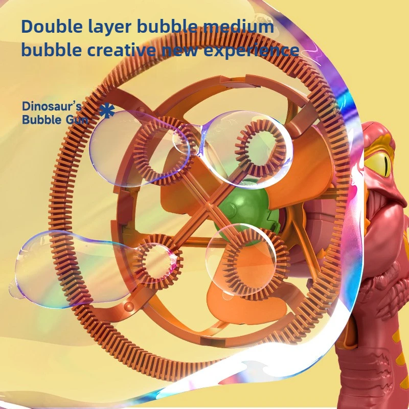Dinosaur Bubble Machine toys F - Soap Making Game ulasan dan harga