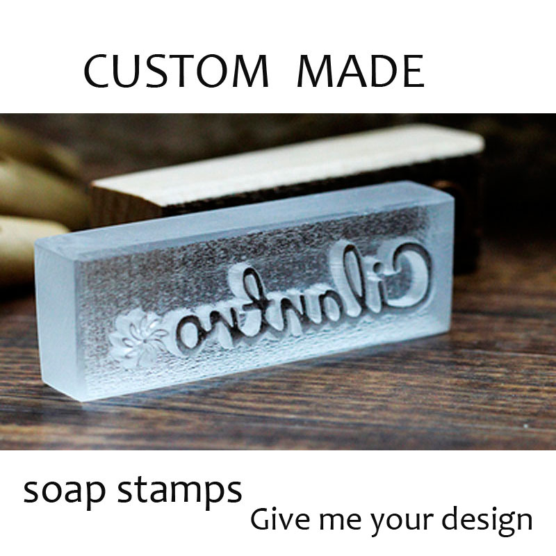 Custom Acrylic Clear Soap Stam - Soap Stamp Custom ulasan dan harga