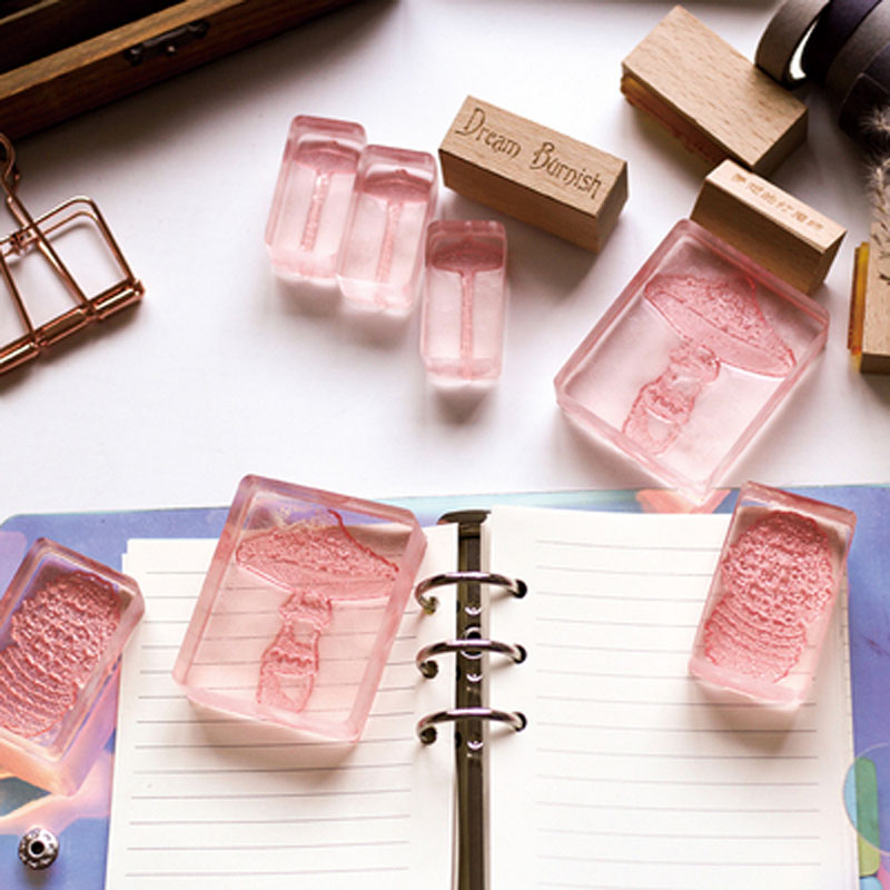 Custom Acrylic Clear Soap Stam - Soap Stamp Custom ulasan dan harga