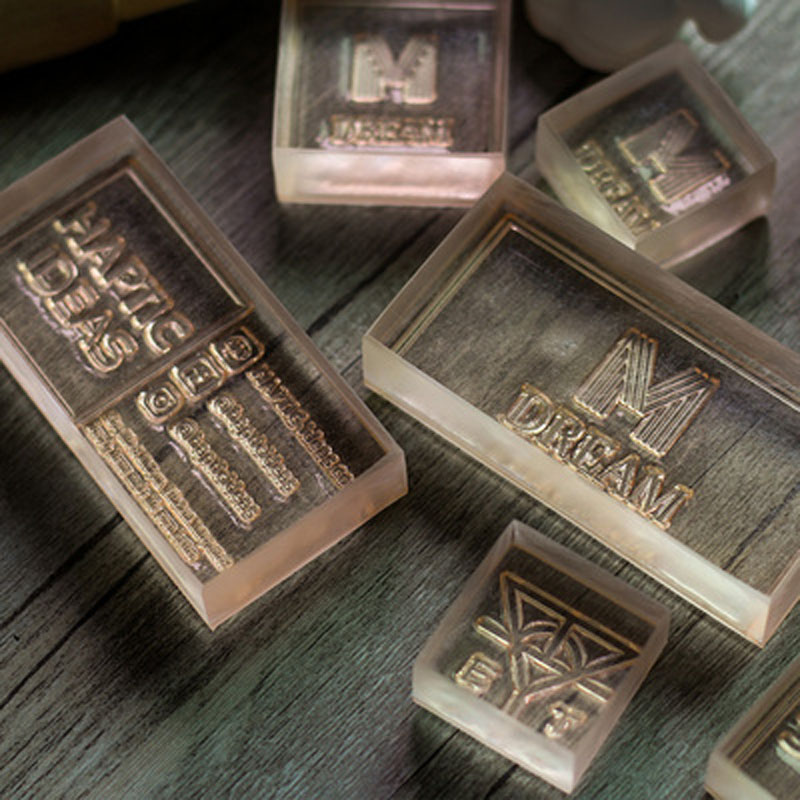 Custom Acrylic Clear Soap Stam - Soap Stamp Custom ulasan dan harga