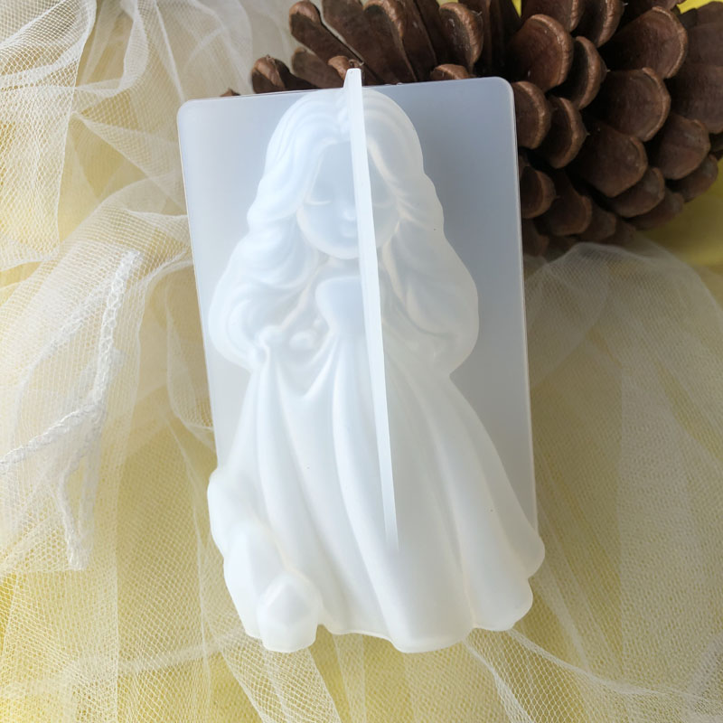 3D Cute Princess Silicone Cand - Soap Making Accessories ulasan dan harga