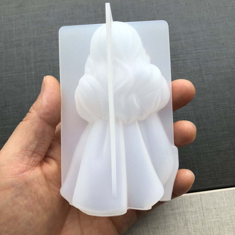 3D Cute Princess Silicone Cand - Soap Making Accessories ulasan dan harga