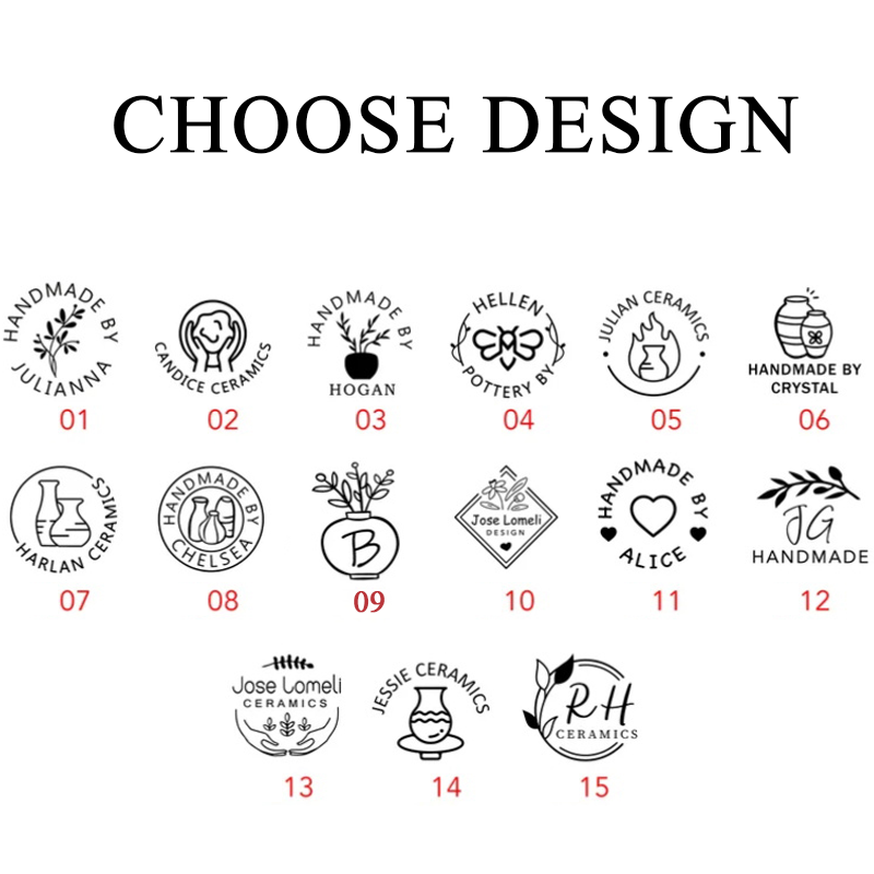 Custom Pottery Stamp for Clay  - Soap Stamp Custom ulasan dan harga