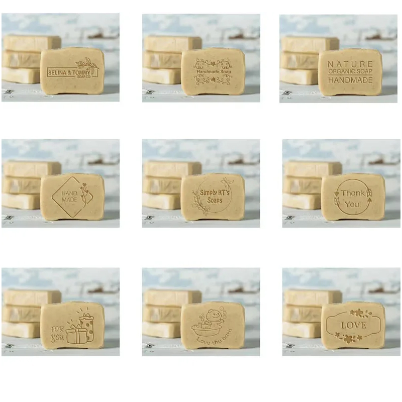 Custom Pottery Stamp Personali - Soap Stamp Custom ulasan dan harga