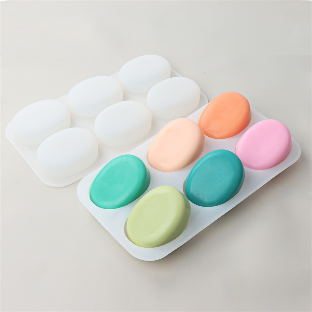 6 Holes Round Oval Silicone So - Soap Making Kit For Beginners ulasan dan harga