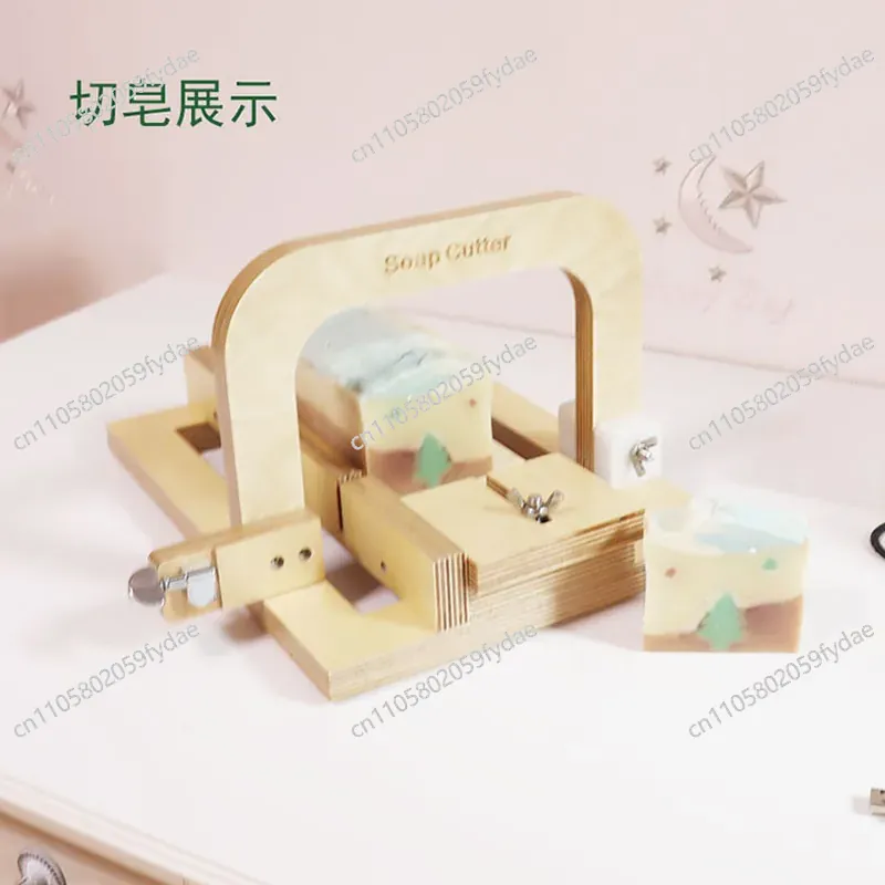 New All Wooden Handmade Cold S - Soap Cutter Wire ulasan dan harga