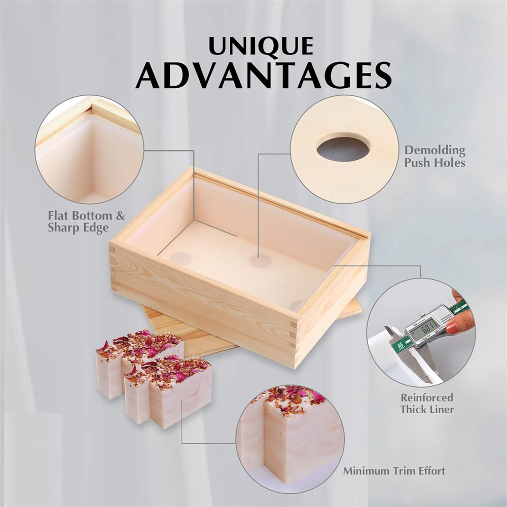 Large Soap Molds Rectangle Sil - Soap Making Kit For Beginners ulasan dan harga