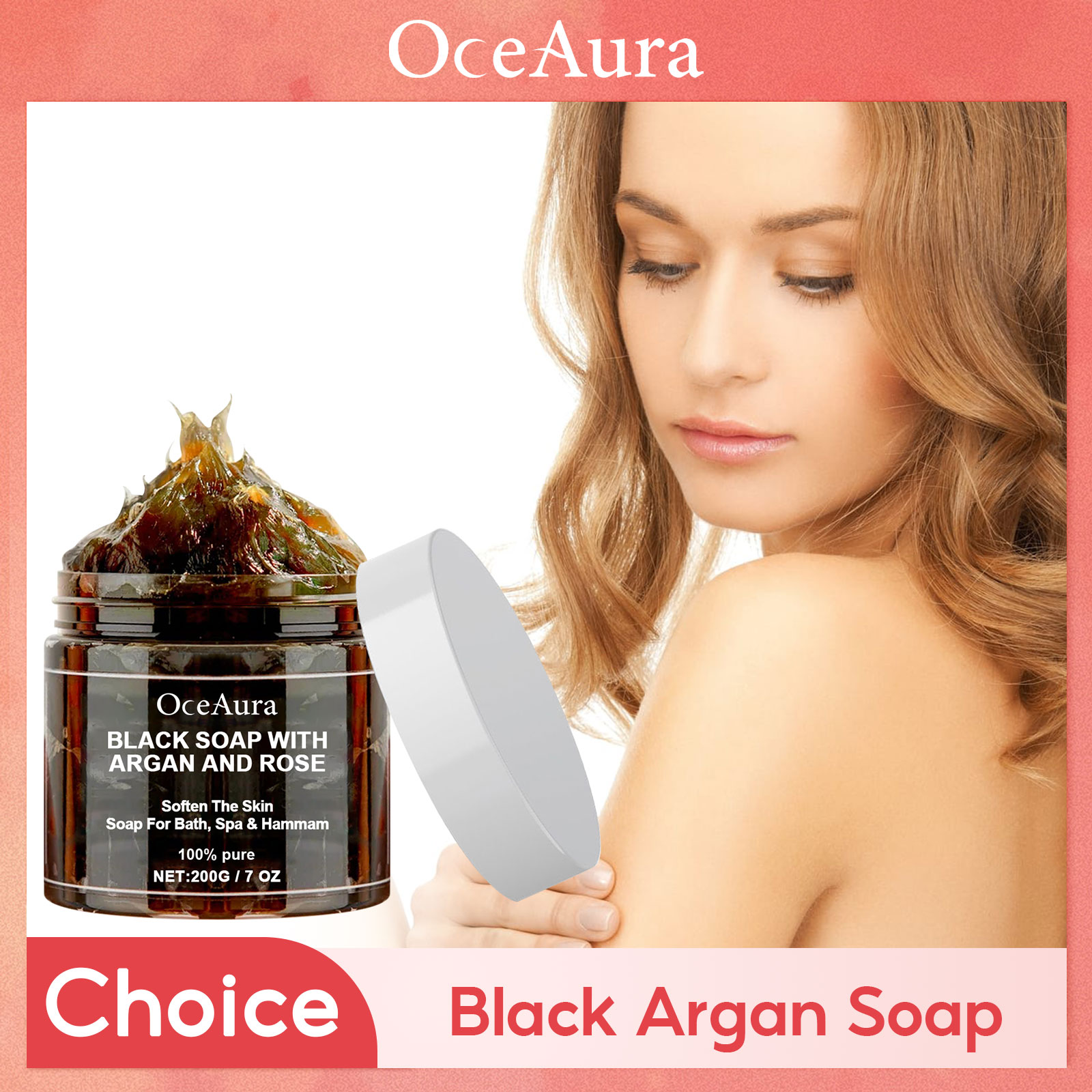 Black Cleansing Soap Deep Exfo - Castor Oil Soap ulasan dan harga