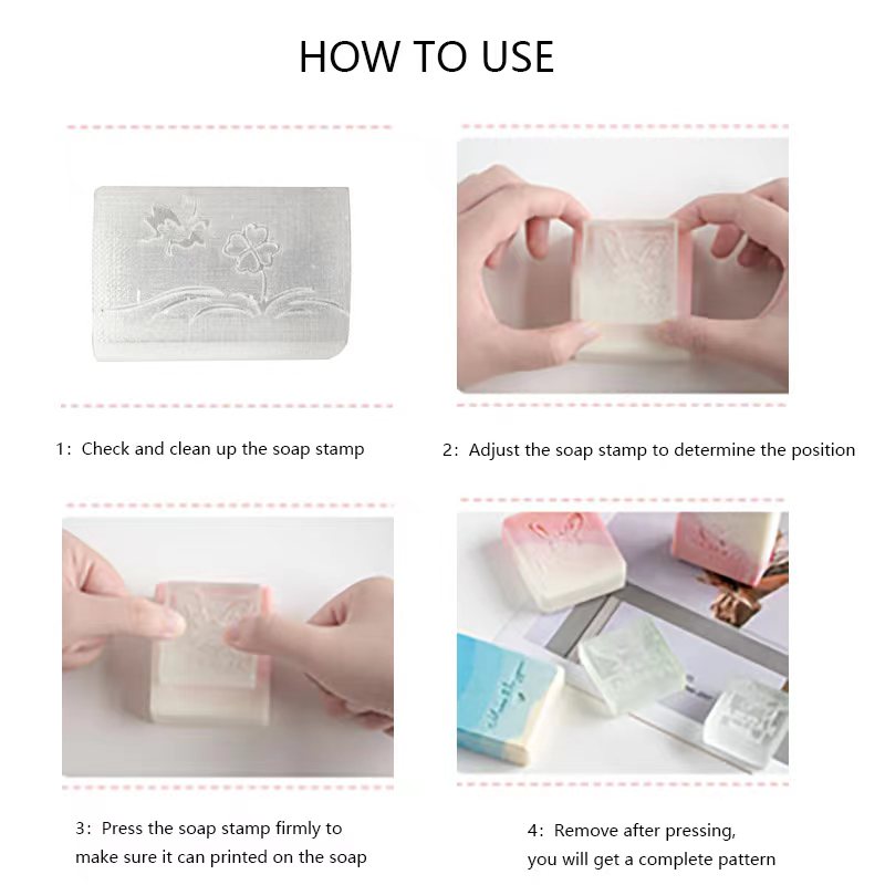 100% NATURAL SOAP  Letter flow - Soap Stamp Custom ulasan dan harga