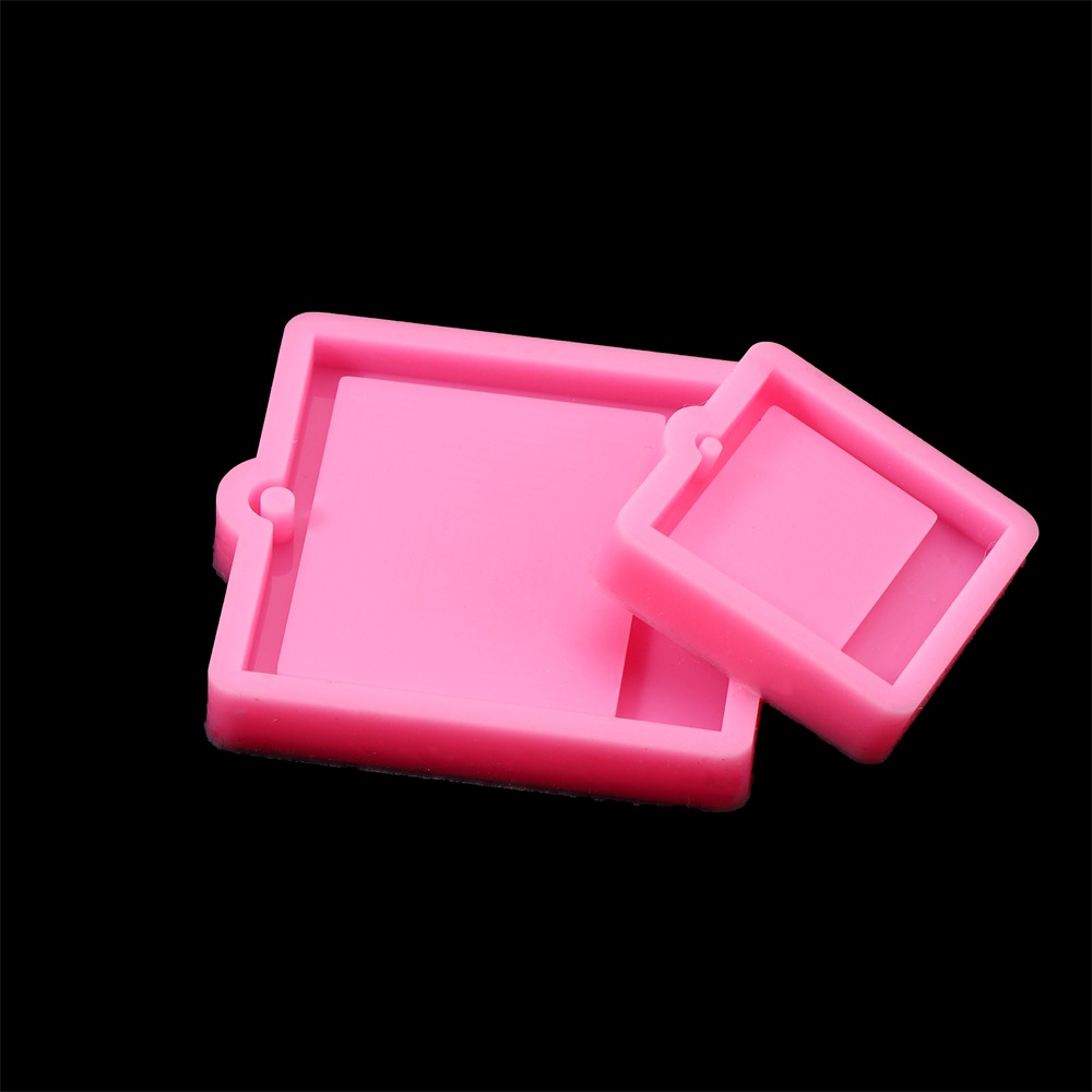 Photo Frame Epoxy Resin Keycha - Soap Making Accessories ulasan dan harga