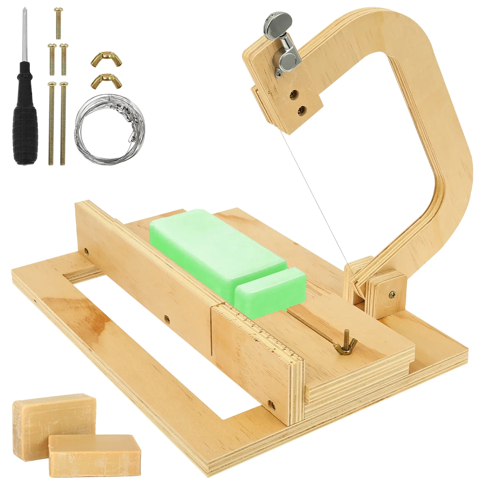 Wooden Soap Cutter Professiona - Soap Cutter Wire ulasan dan harga