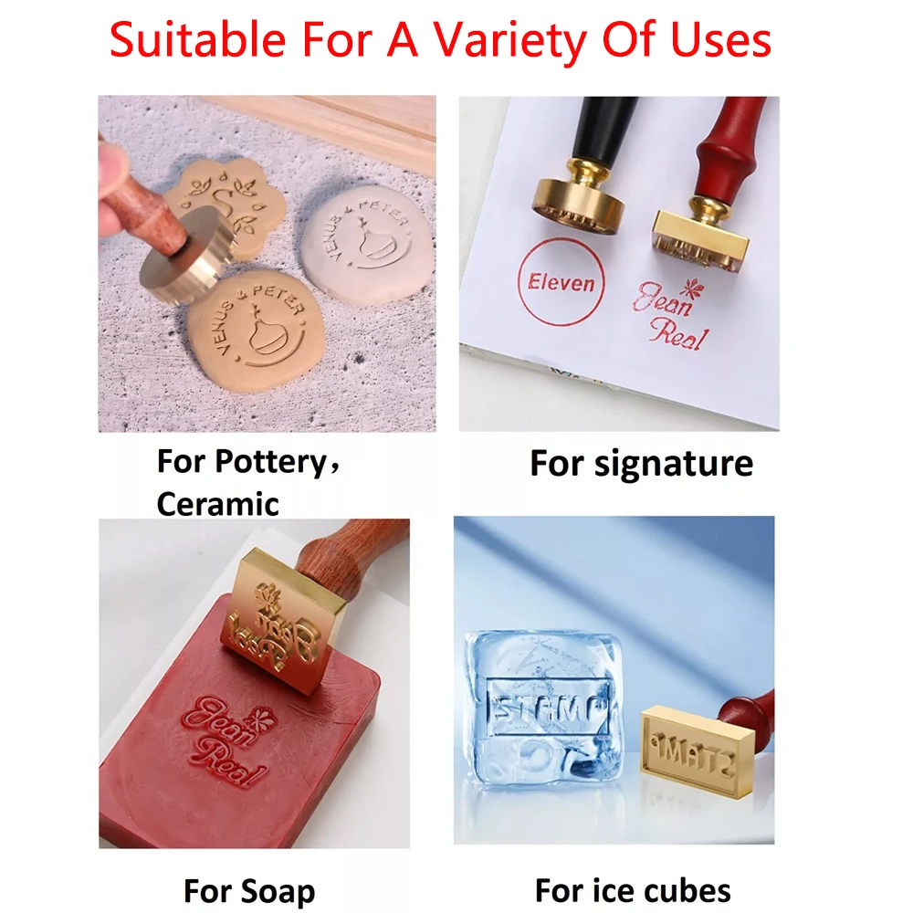 Custom Clay Stamp for Pottery  - Soap Stamp Custom ulasan dan harga