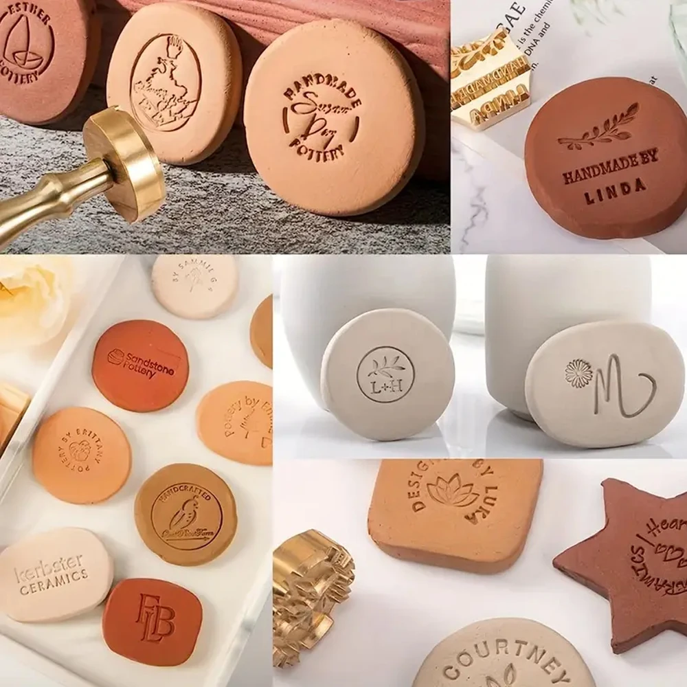 Custom Clay Stamp for Pottery  - Soap Stamp Custom ulasan dan harga