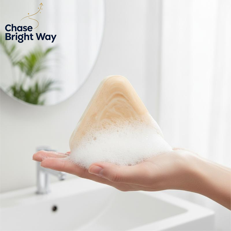 Coconut Oil Handmade White Cle - Castor Oil Soap ulasan dan harga