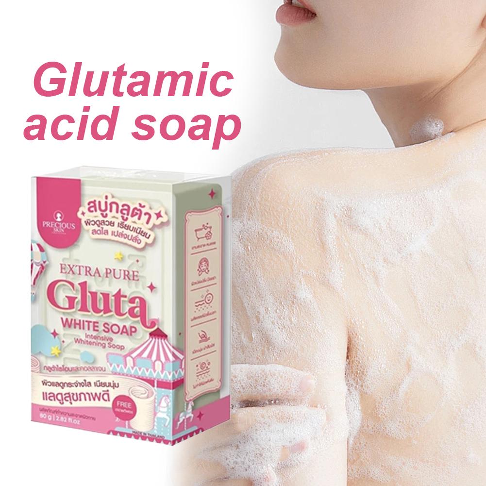 Glutathione & Niacinamide Glut - Castor Oil Soap ulasan dan harga
