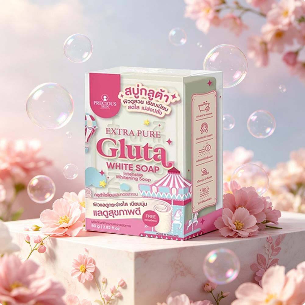 Glutathione & Niacinamide Glut - Castor Oil Soap ulasan dan harga