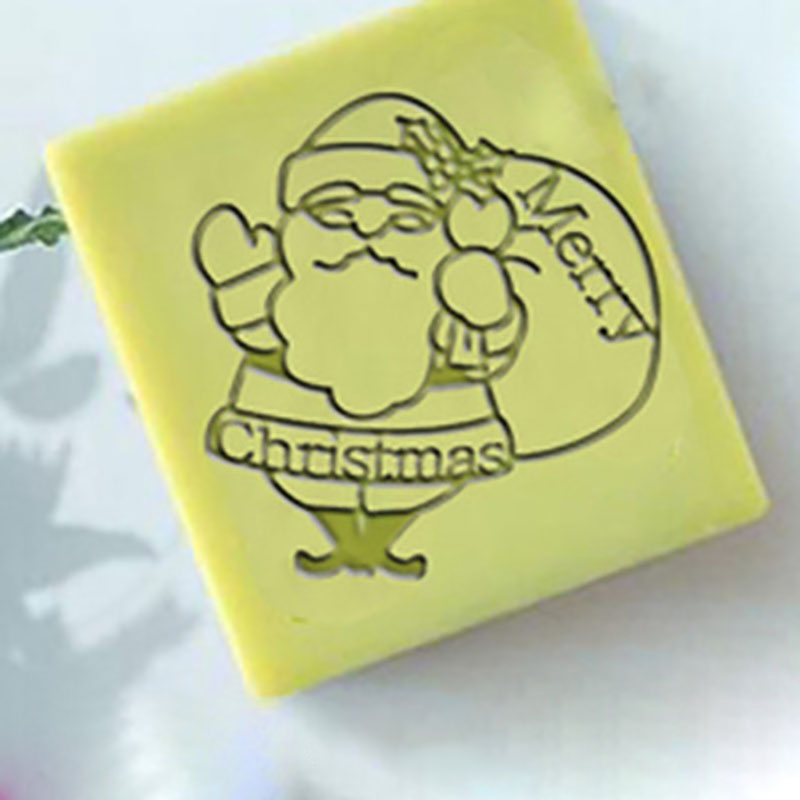 Handmade Xmas Series Acrylic C - Soap Stamp Custom ulasan dan harga