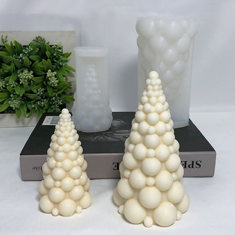 3D Bubble Christmas Tree Silic - Soap Making Kit For Beginners ulasan dan harga