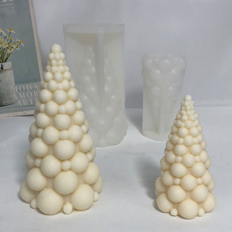 3D Bubble Christmas Tree Silic - Soap Making Kit For Beginners ulasan dan harga