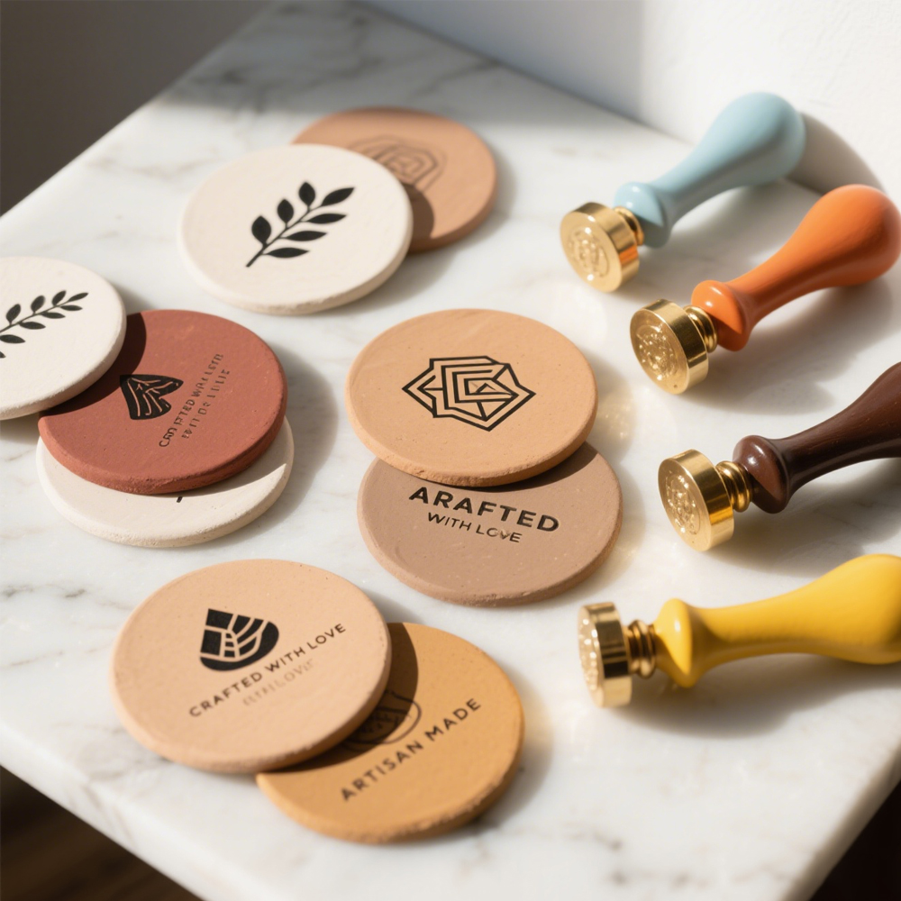 Customize Clay Stamps Personal - Soap Stamp Custom ulasan dan harga