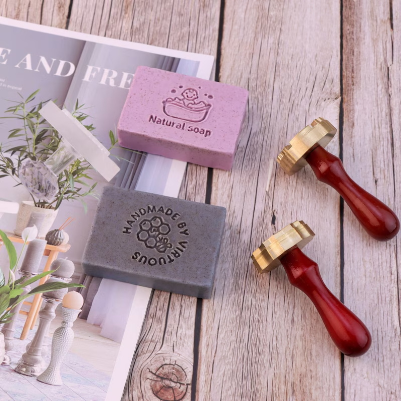 Customize Clay Stamps Personal - Soap Stamp Custom ulasan dan harga