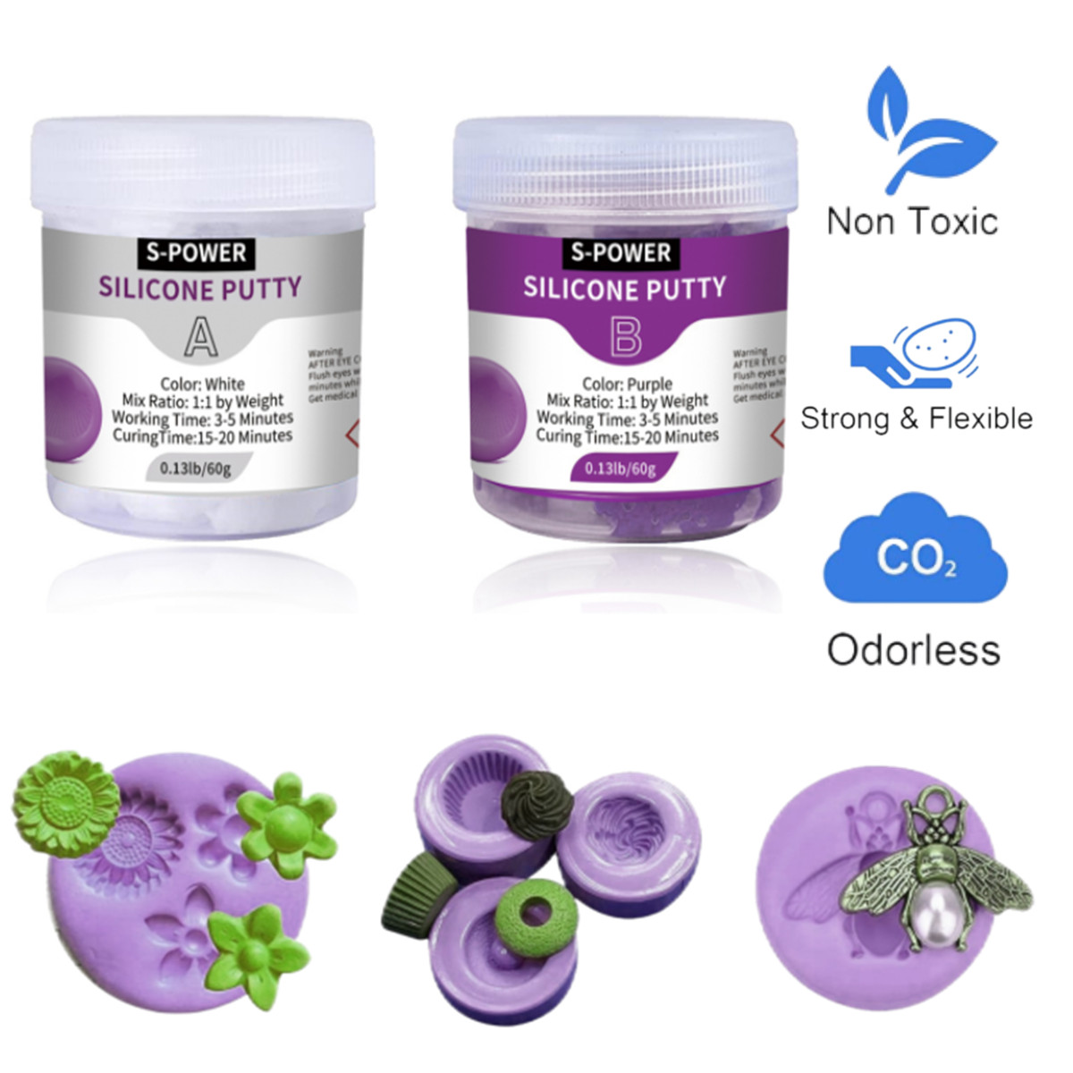 DIY Silicone Molding Putty Kit - Soap Making Kit For Beginners ulasan dan harga