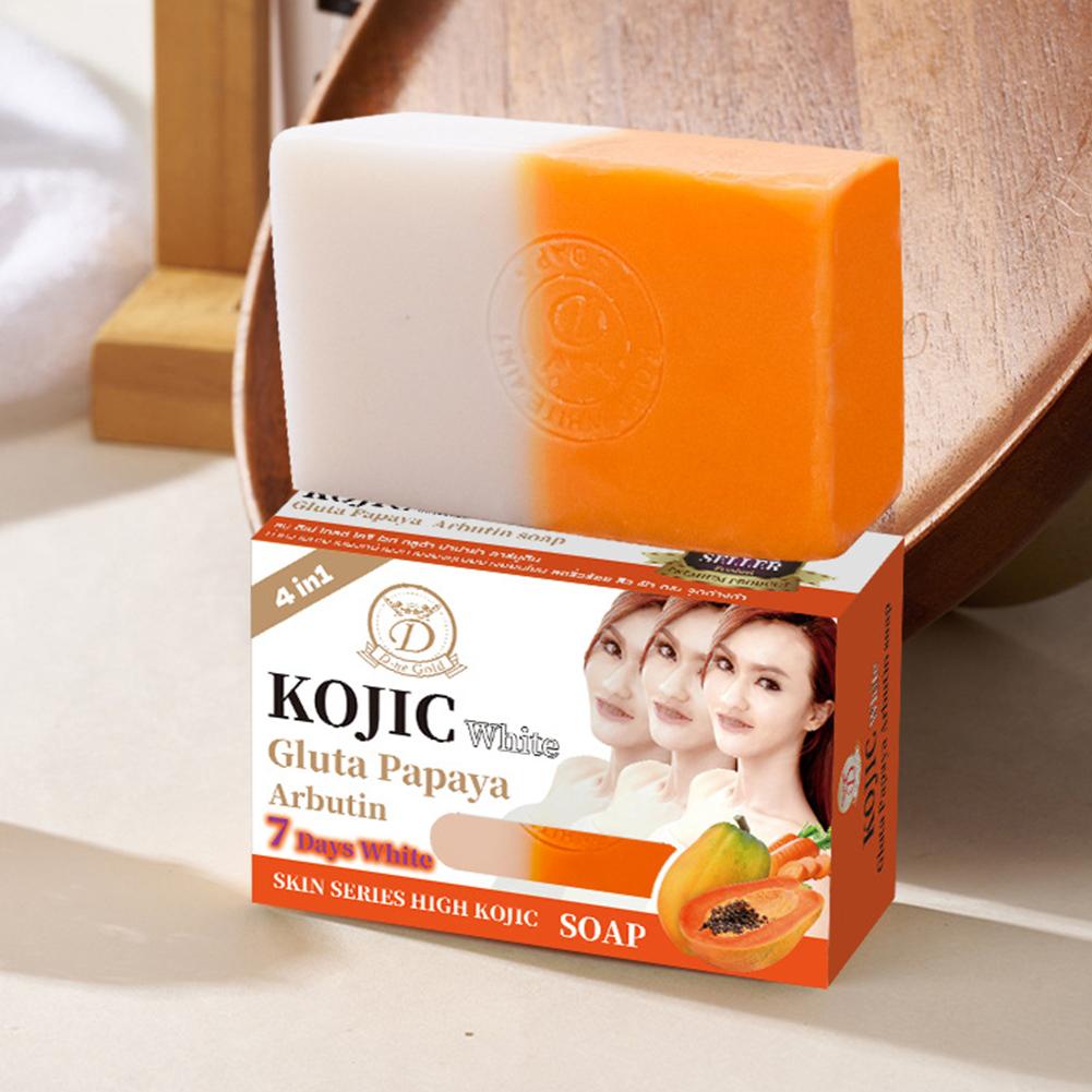 160g Papaya Kojic Acid Essenti - Castor Oil Soap ulasan dan harga