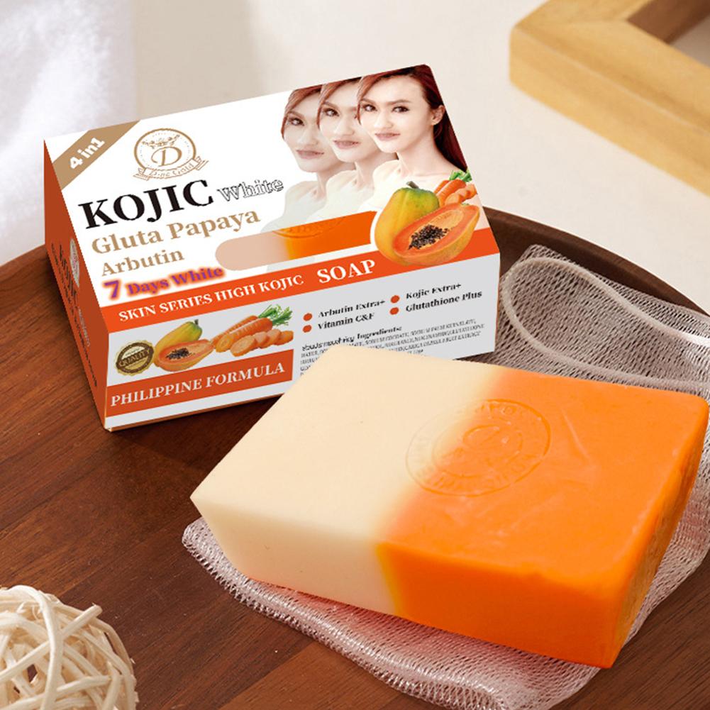 160g Papaya Kojic Acid Essenti - Castor Oil Soap ulasan dan harga