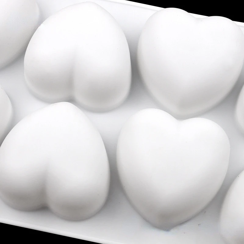 Love Heart Silicone Soap Mold  - Soap Making Accessories ulasan dan harga