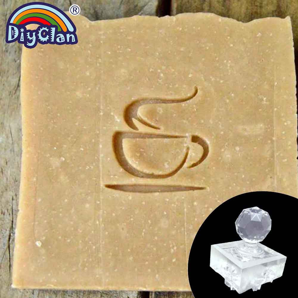 Coffee Bean Pattern Handmade S - Soap Stamp Custom ulasan dan harga