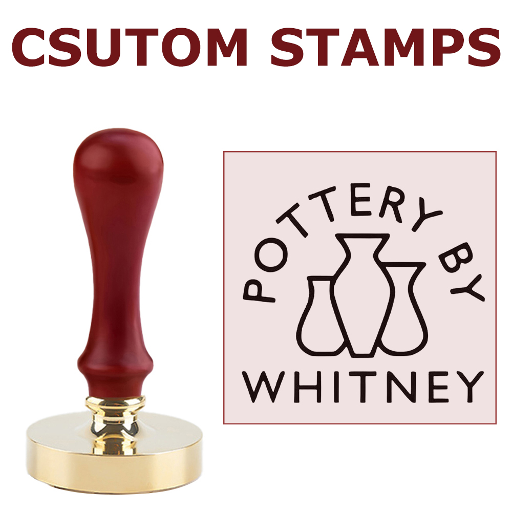 Personalized Pottery Stamp for - Soap Stamp Custom ulasan dan harga