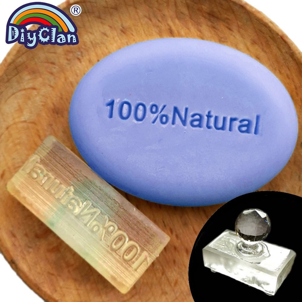Handmade Resin Clear Soap Stam - Soap Stamp Custom ulasan dan harga