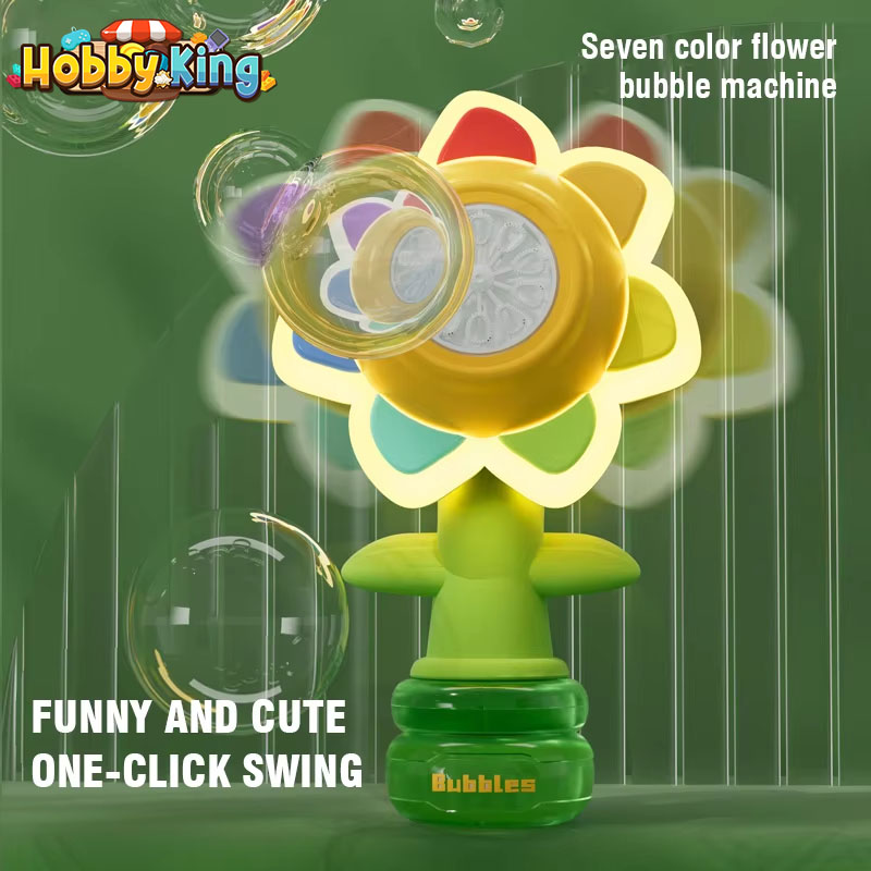 Sunflower Bubble Gun Kids Toy  - Soap Making Game ulasan dan harga