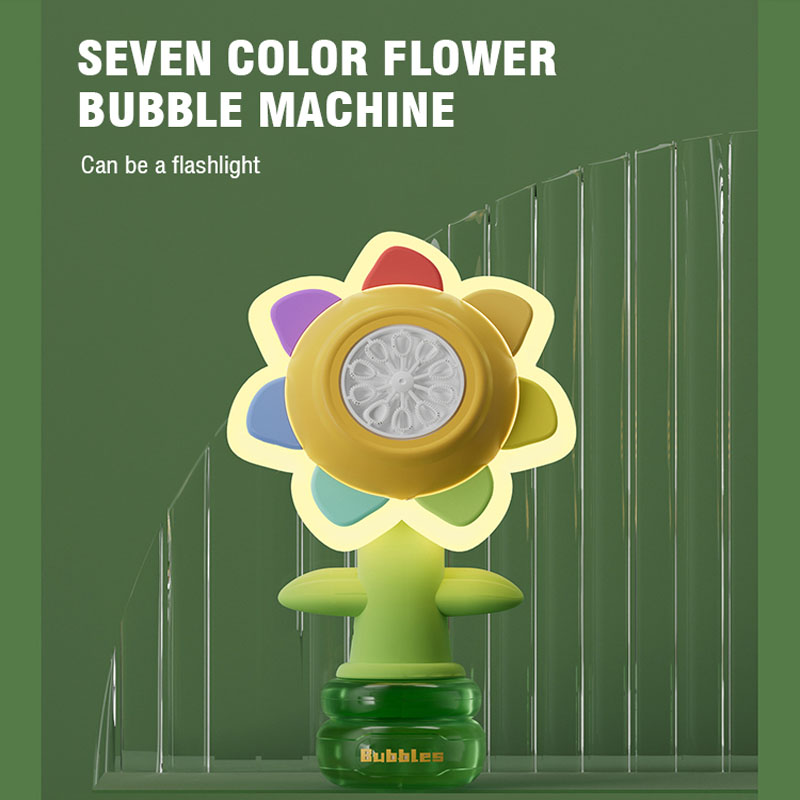 Sunflower Bubble Gun Kids Toy  - Soap Making Game ulasan dan harga