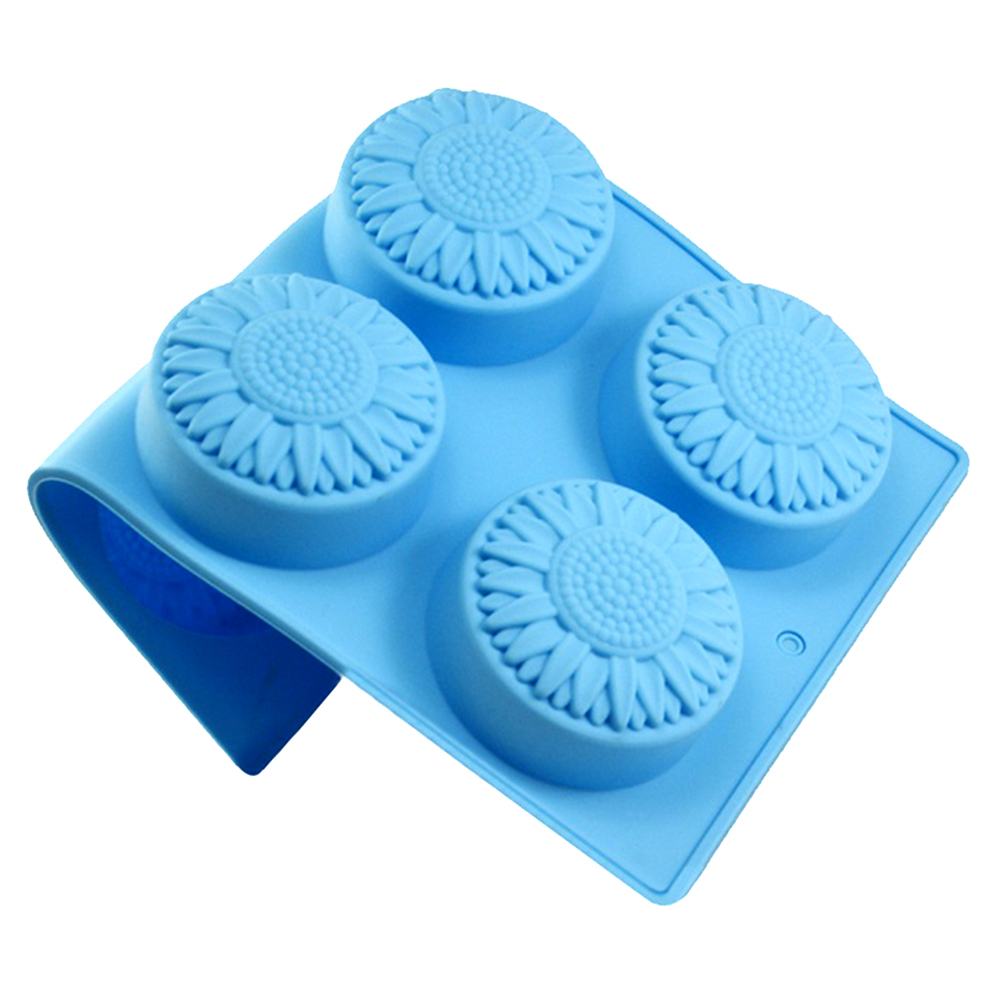6 Cavity Silicone molds Flower - Soap Making Kit For Beginners ulasan dan harga
