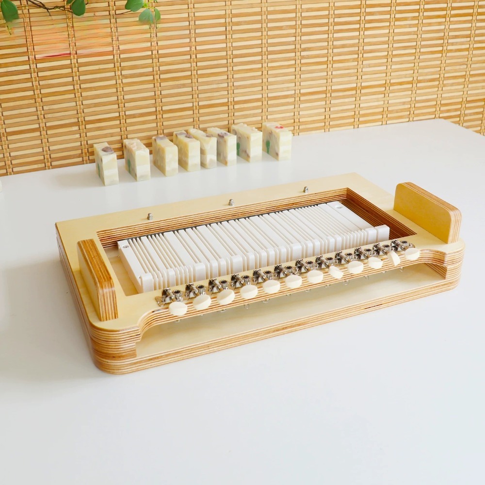Manual Bamboo Soap Slicer with - Soap Cutter Wire ulasan dan harga