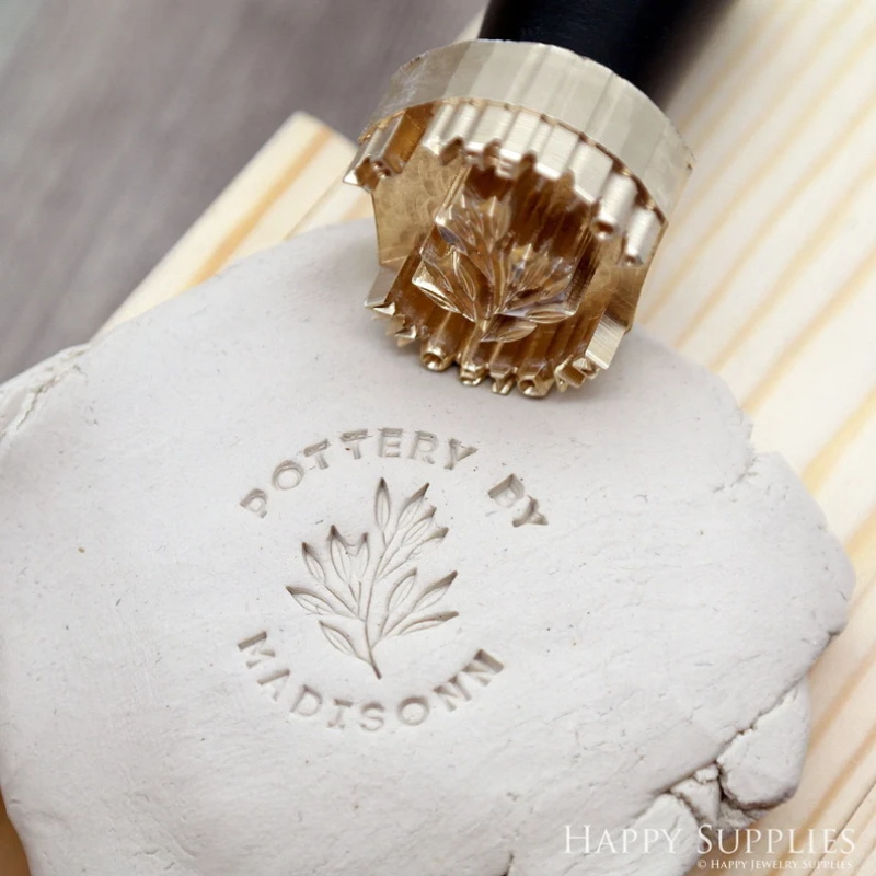 DIY Custom Pottery Stamp for C - Soap Stamp Custom ulasan dan harga