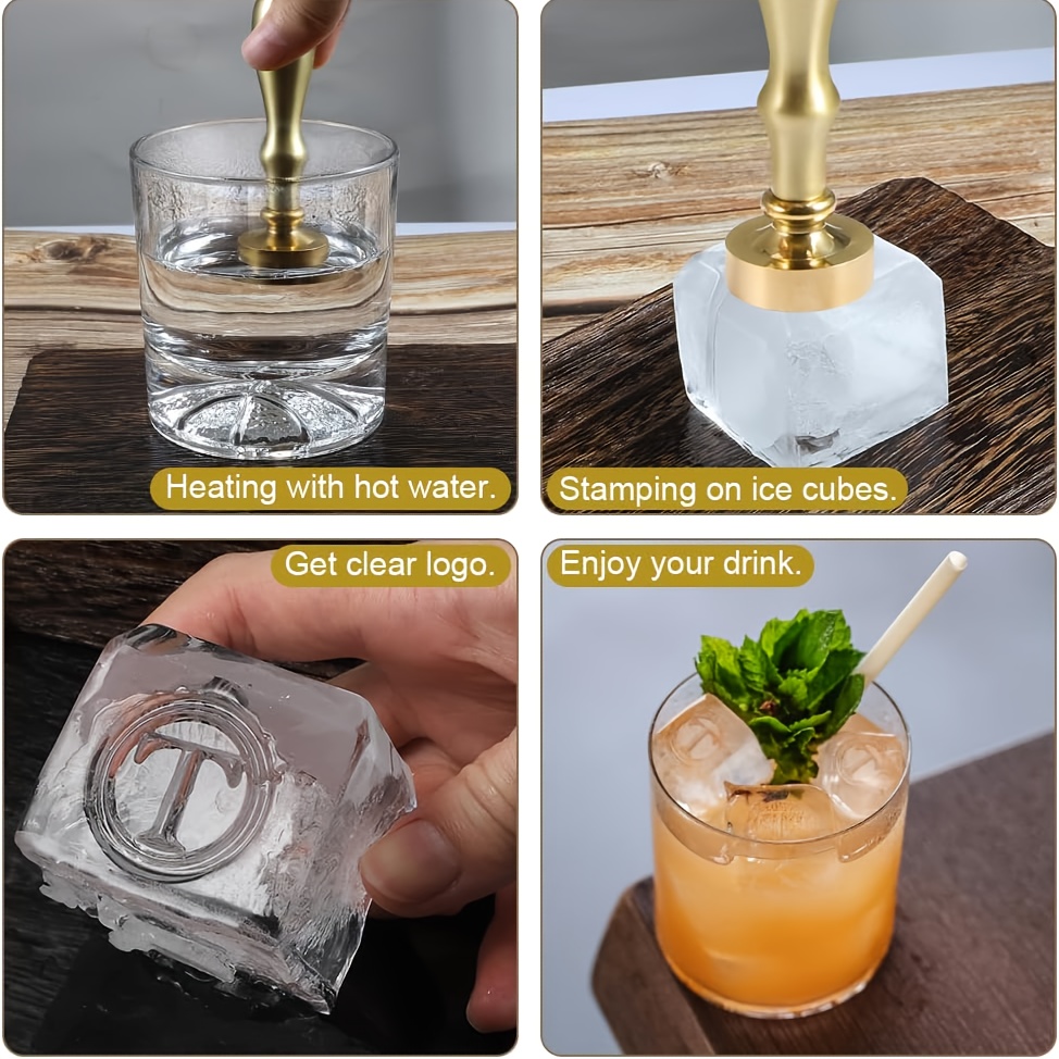 Custom Ice Cube Stamp, Letter  - Soap Stamp Custom ulasan dan harga