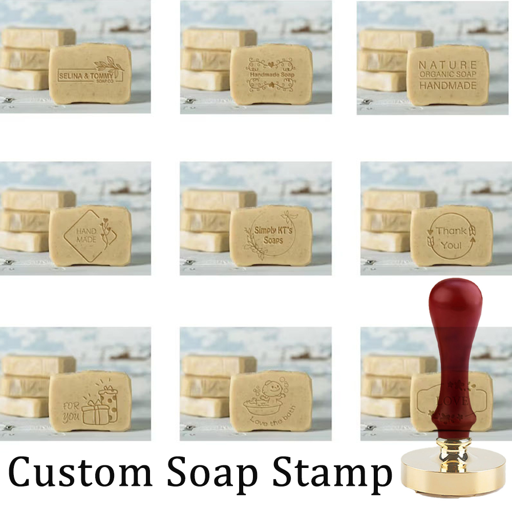 Custom Soap Stamp, Personalize - Soap Stamp Custom ulasan dan harga