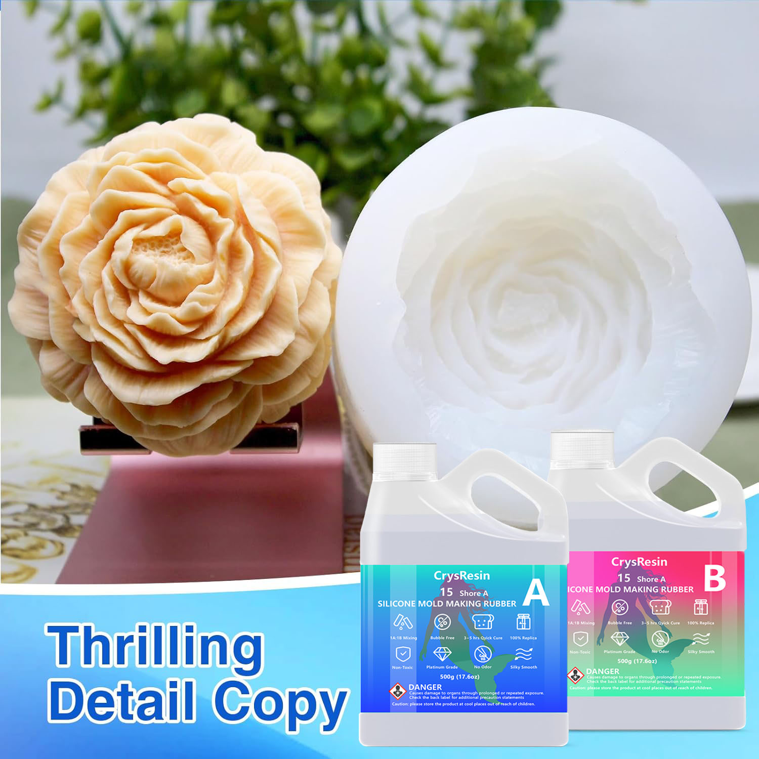 KG Silicone Making Kit, 1:1 Mi - Soap Making Kit For Beginners ulasan dan harga